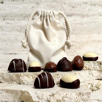 9 Handgjorda Dessertpåskägg i Ekologisk Påskpåse
