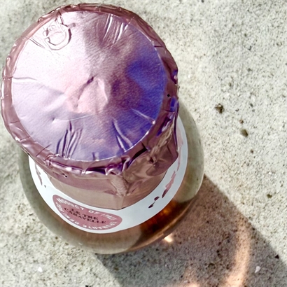 Strandsæt med Rosè, Grissini og Luksus Badehåndklæder - Sommergave