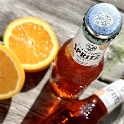 Sommergave Alkoholfri Spritz og snacks i Bambusæske