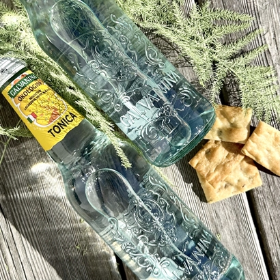 Gin & Tonic Kit med Amalfimandler og lækre Snacks - Sommergave 