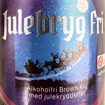 Alkoholfri Dansk juleøl og snacks – Pakket i økologisk bomuldspose