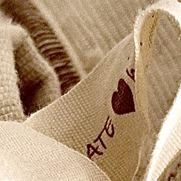 Rustik Bomuldspose med Prosecco og Luksus Chokoladeblanding 500 gram