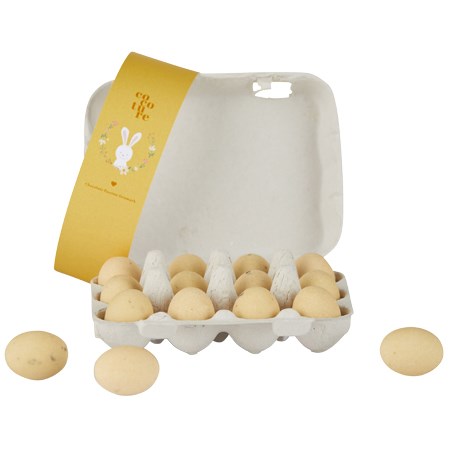 Dragéägg i äggkartong – 120 gram